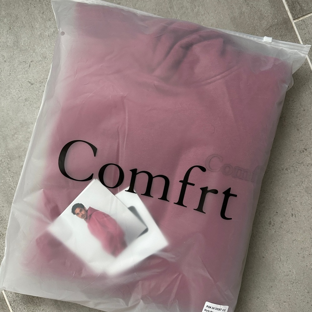 Comfrt Pink Hoodie